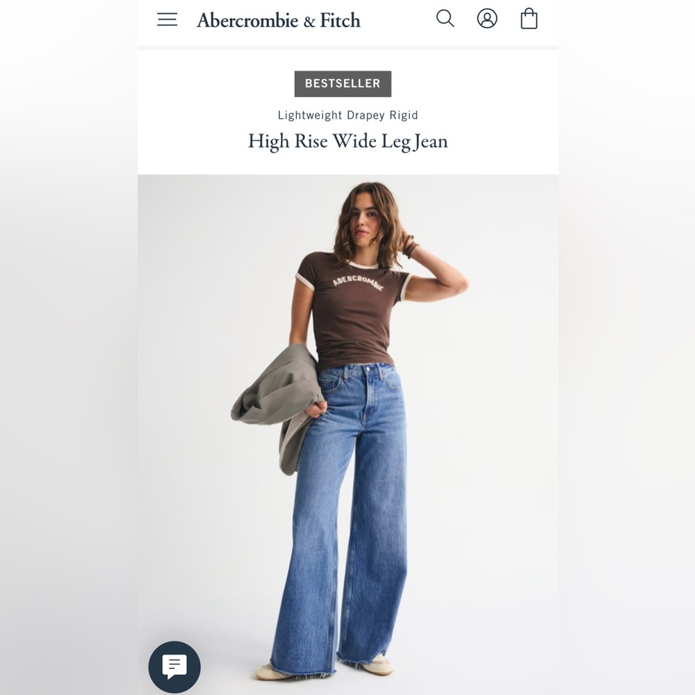 Abercrombie and Fitch jeans